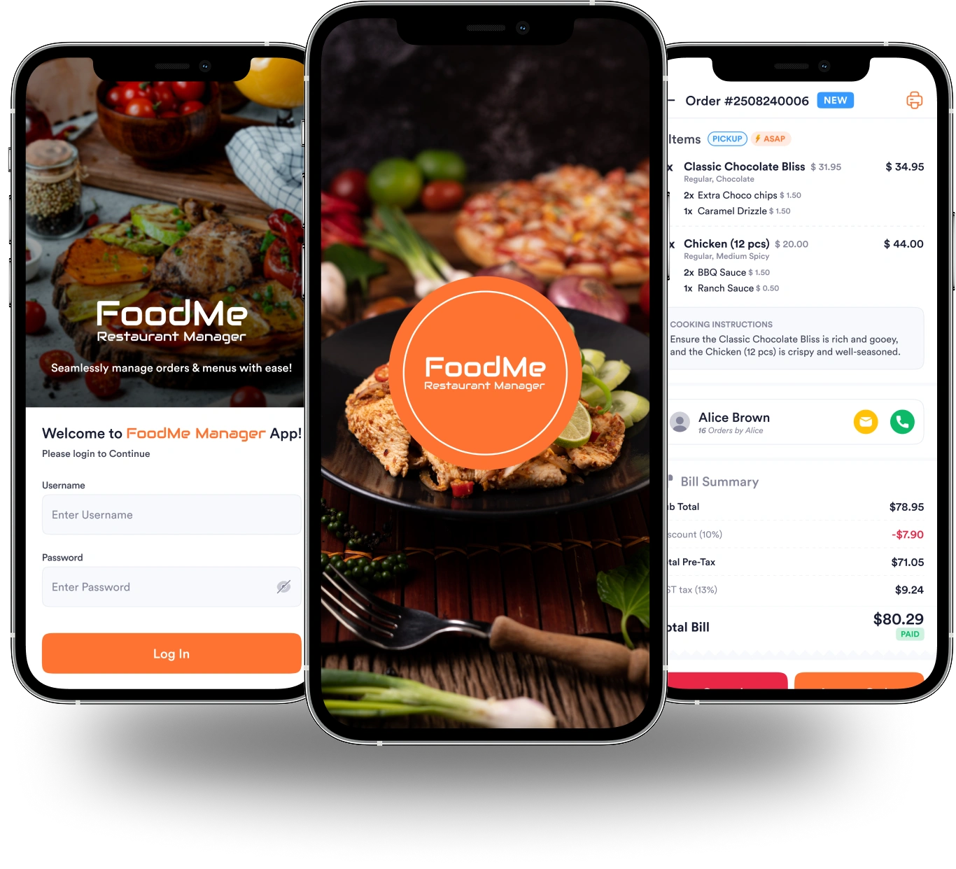 FoodMe Globalの無料デモを予約する